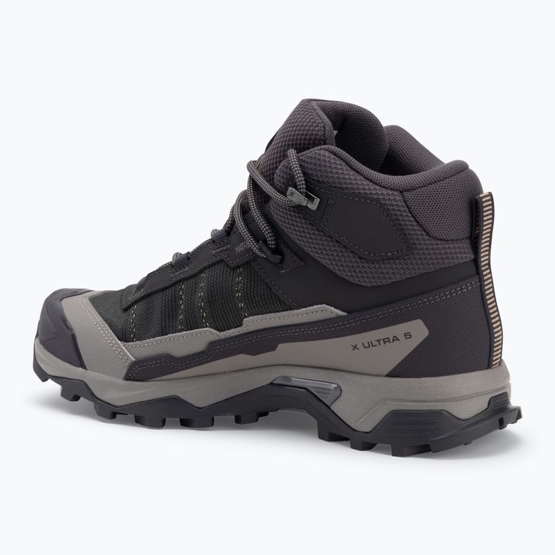 Női túrabakancs Salomon X Ultra 5 MID GTX kilenc vas / sirály / puha agyag 3