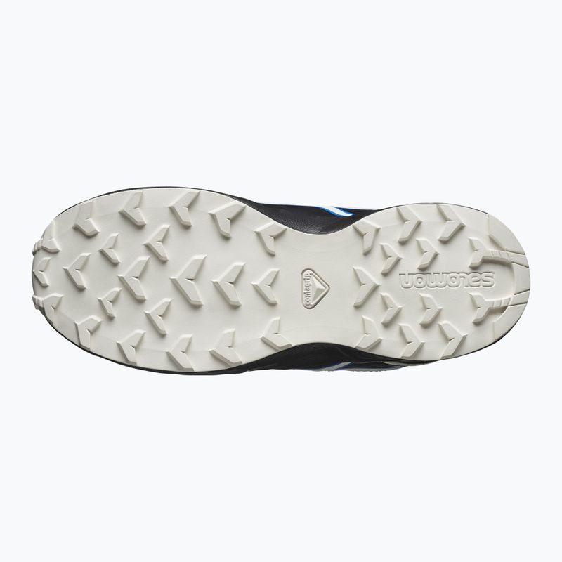 Gyerek futócipő Salomon Speedcross Waterproof fekete/vanília jég/francia kék 11