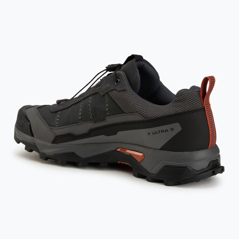Férfi túrabakancs Salomon X ULTRA 5 GTX aszfalt / castlerock / égett okkersárga 3