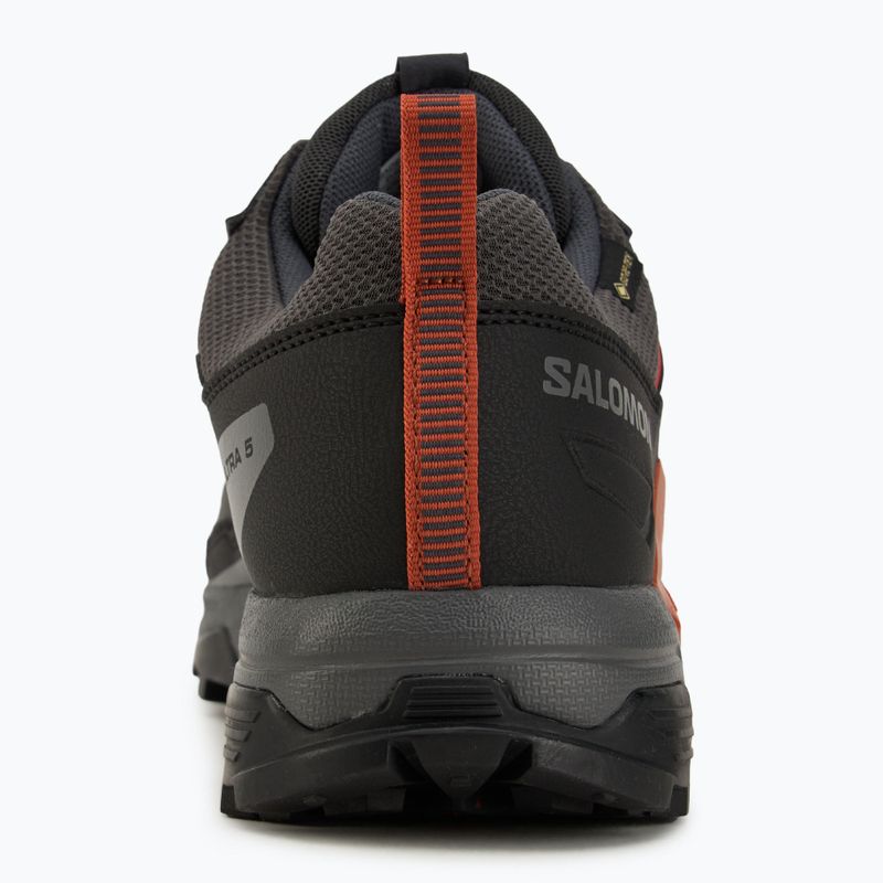 Férfi túrabakancs Salomon X ULTRA 5 GTX aszfalt / castlerock / égett okkersárga 6