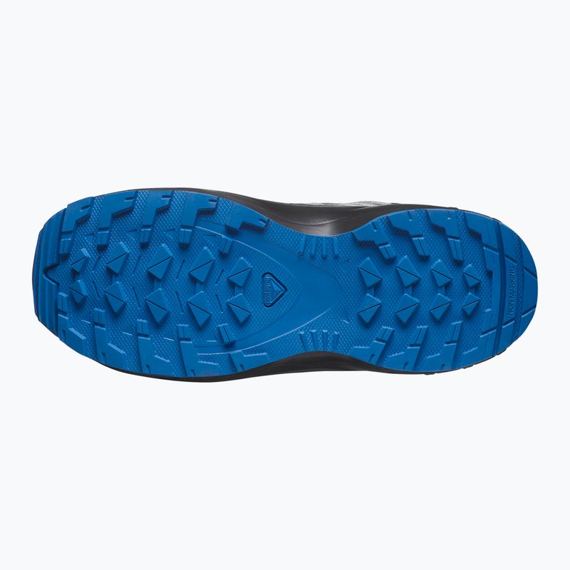Gyerek túracipők Salomon XA PRO V8 MID WP black/monument /french blue 12