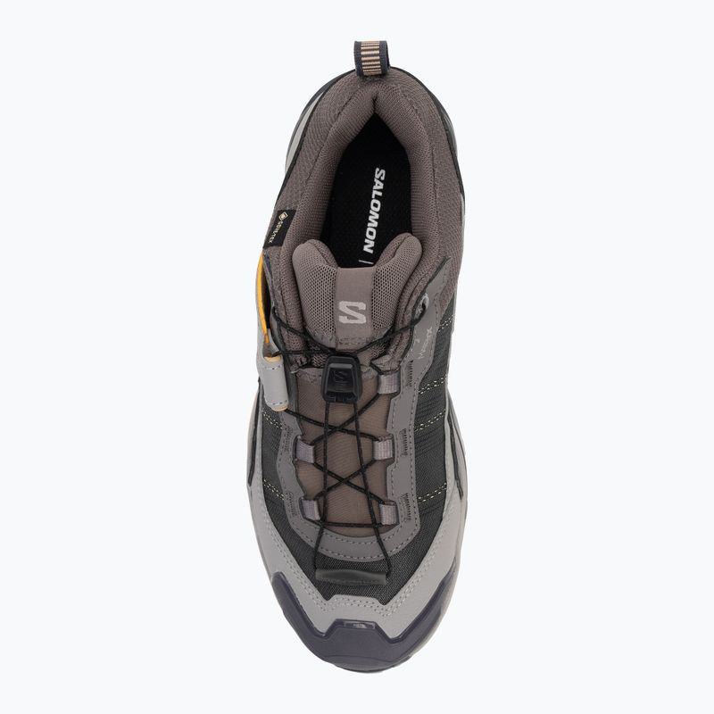 Női túrabakancs Salomon X ULTRA 5 GTX szilva csizma / kilenc vas / puha agyag 5
