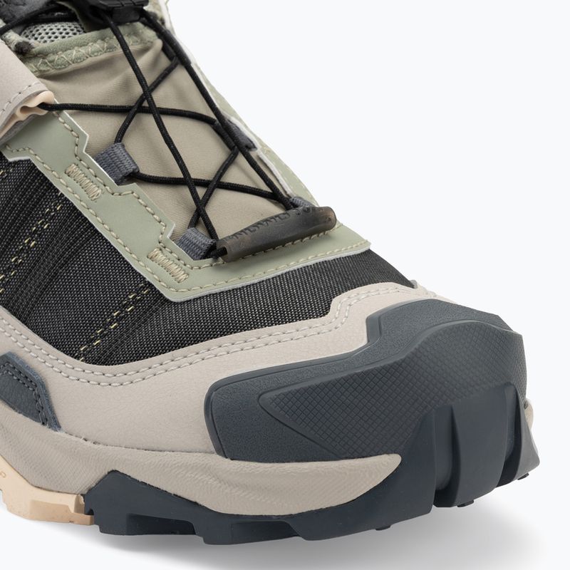 Női túrabakancsok Salomon X ULTRA 5 GTX seagrass / turbul ence / tender peach 7