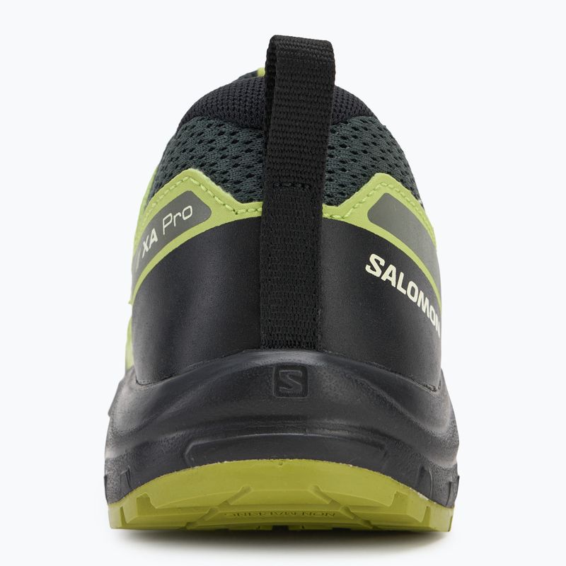 Gyerek túracipők Salomon XA Pro V8 urban chic/fekete/sötét citrom 6