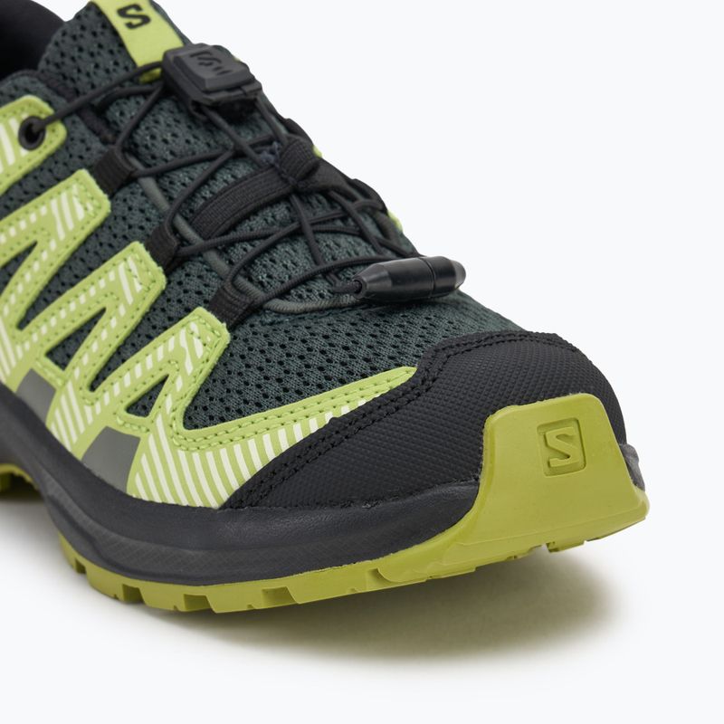 Gyerek túracipők Salomon XA Pro V8 urban chic/fekete/sötét citrom 7