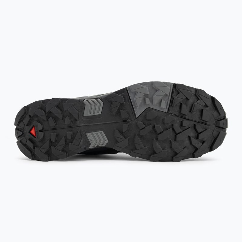 Férfi túracipő Salomon X Ultra 5 MID Wide GTX black/asphalt/ castlerock 4