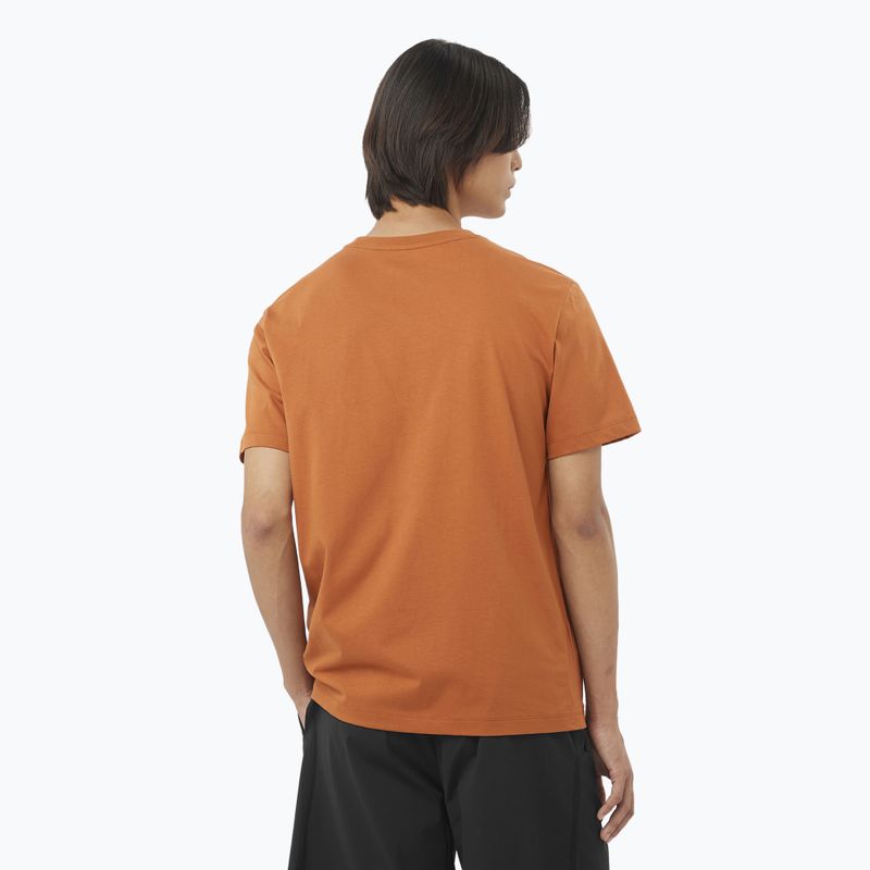 Férfi Salomon Big Logo Tee sierra póló 2