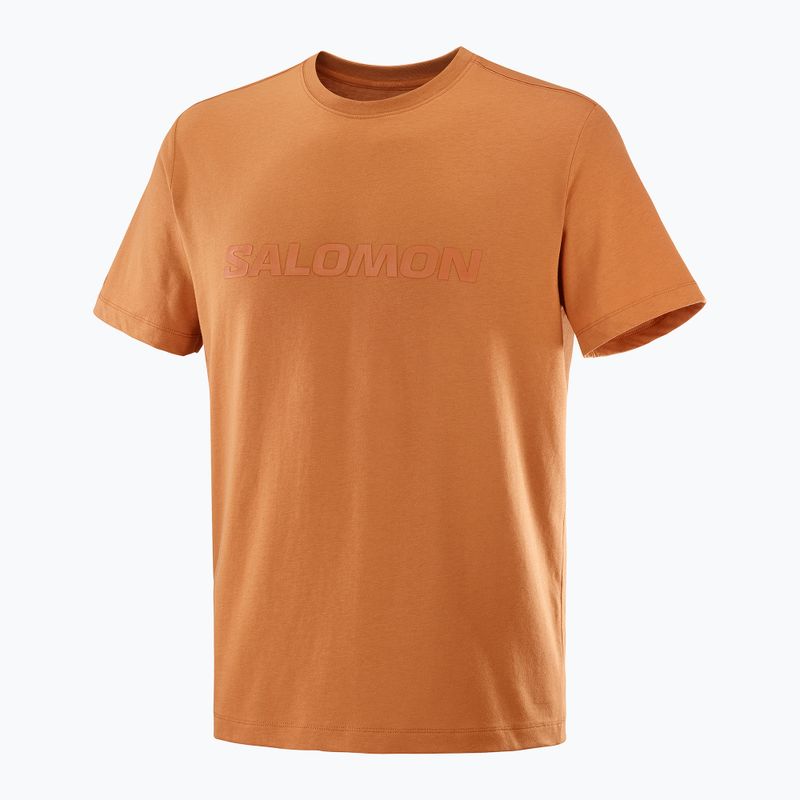 Férfi Salomon Big Logo Tee sierra póló 4