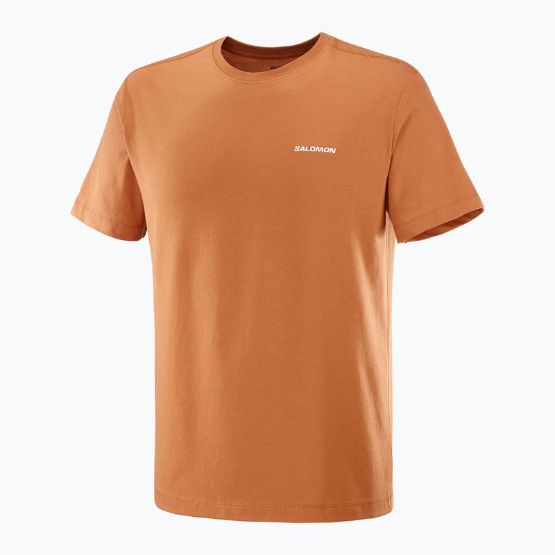 Férfi Salomon Logo Tee sierra póló 4