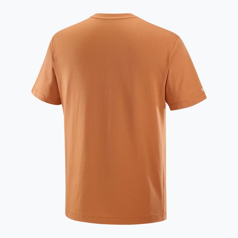 Férfi Salomon Logo Tee sierra póló 5