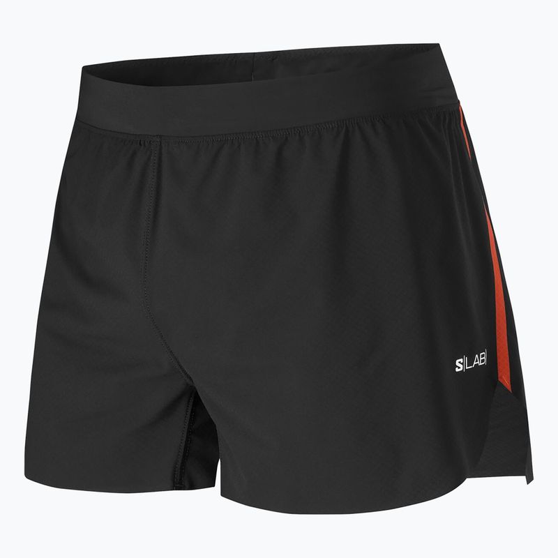 Férfi Salomon S/Lab Speed Spl 3" futónadrág mélyfekete / tüzes piros 6