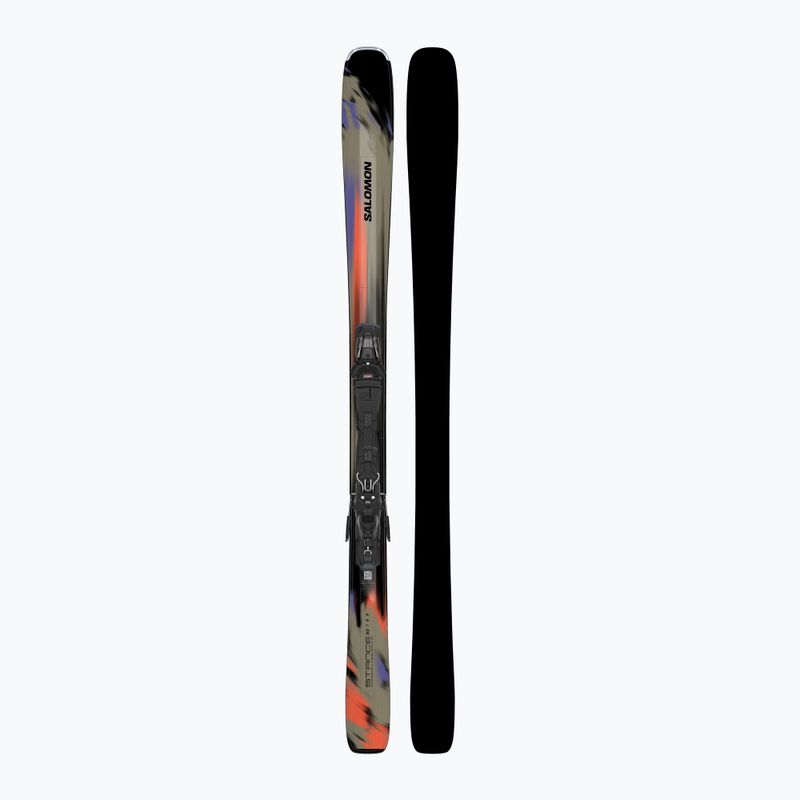 Lesikló sílécek + kötések Salomon Stance 80 + M10 GW kelp/nasturtium 3