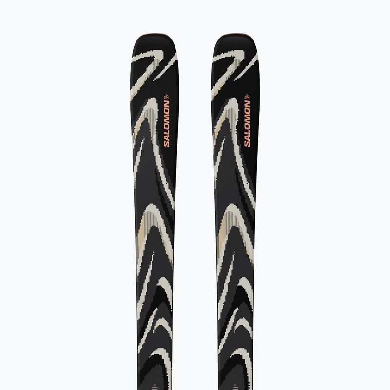 Lesikló sílécek Salomon QST 94 Black black/almond milk 3