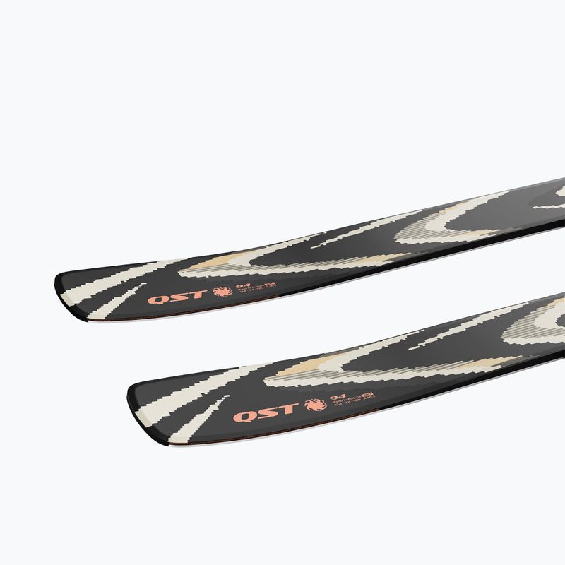 Lesikló sílécek Salomon QST 94 Black black/almond milk 5