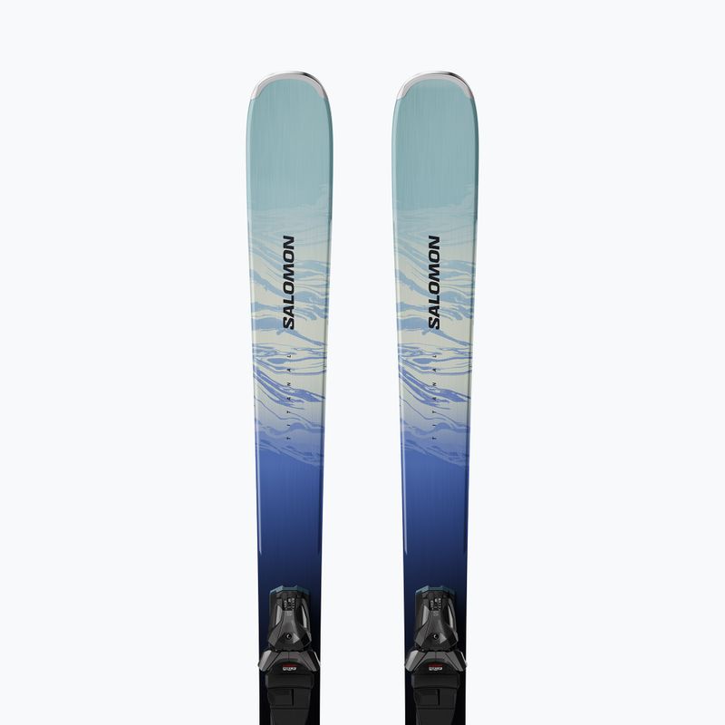 Női lesikló sílécek + kötések Salomon Stance Pro W 82 + MI11 GW aruba blue/blue yonder 5