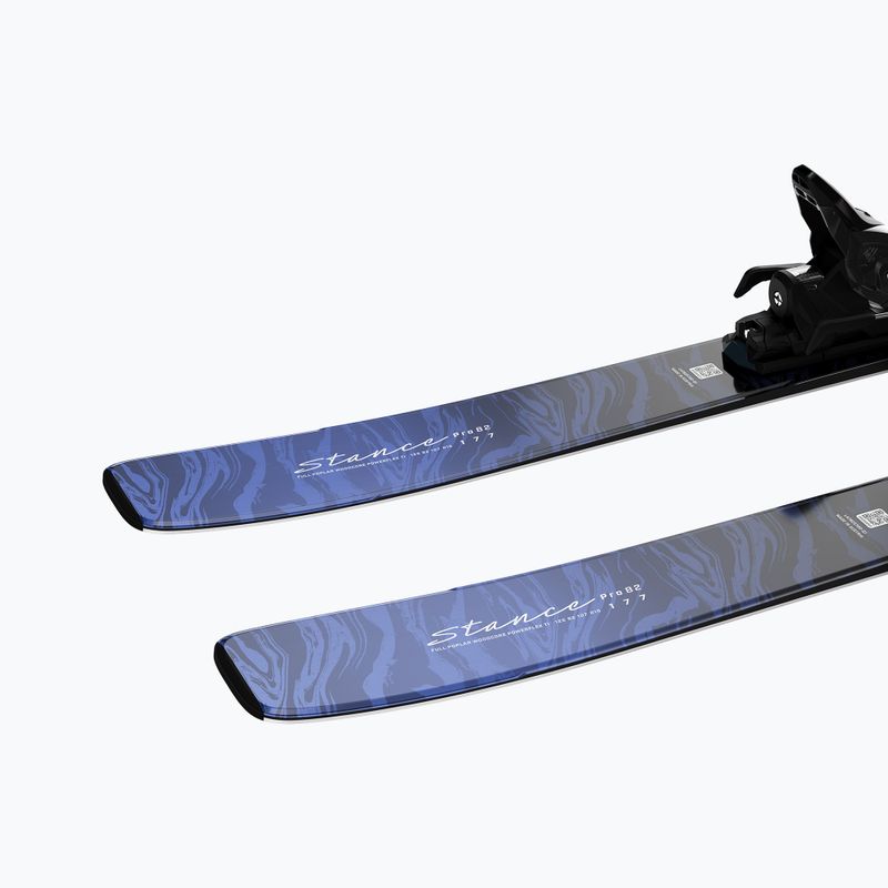 Női lesikló sílécek + kötések Salomon Stance Pro W 82 + MI11 GW aruba blue/blue yonder 7