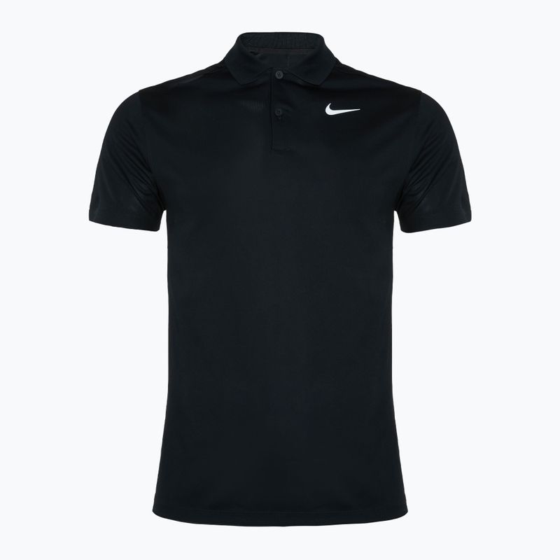 Férfi Nike Court Dri-Fit tenisz póló fekete/fehér