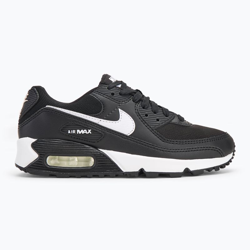 Nike Air Max 90 fekete/fekete/fehér női cipő 2