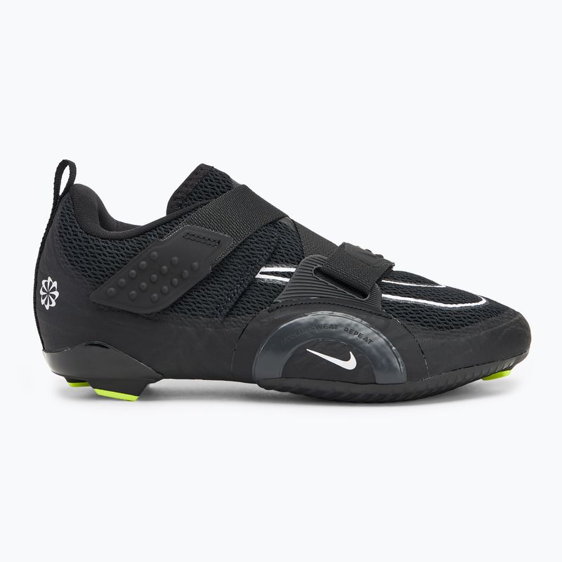 Nike Superrep Cycle 2 fekete/fekete-volt spinning cipő 2