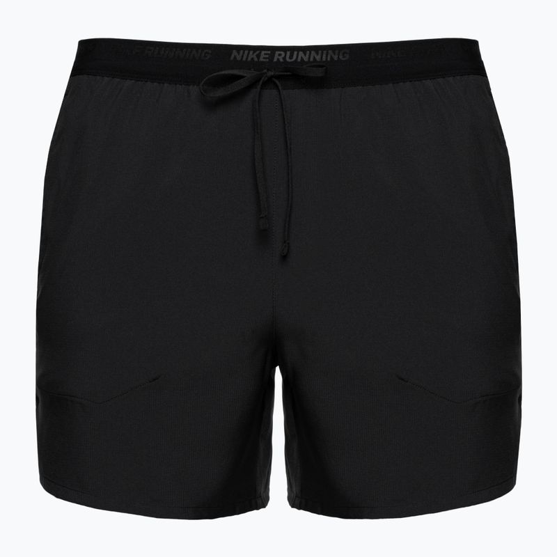 Férfi Nike Dri-Fit Stride 5" rövidnadrág bélelt futónadrág fekete/fekete