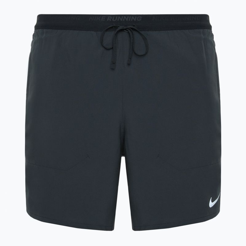 Férfi Nike Dri-FIT Stride futónadrág fekete / fekete / fekete / fekete / fényvisszaverő ezüst