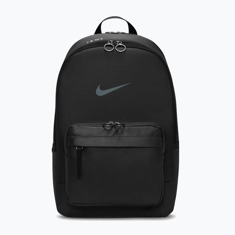 Városi hátizsák Nike Heritage 23 l black/black/smoke grey