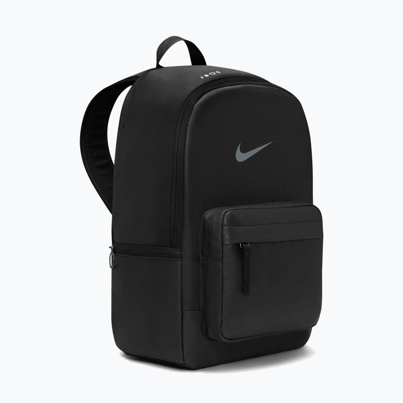 Városi hátizsák Nike Heritage 23 l black/black/smoke grey 2