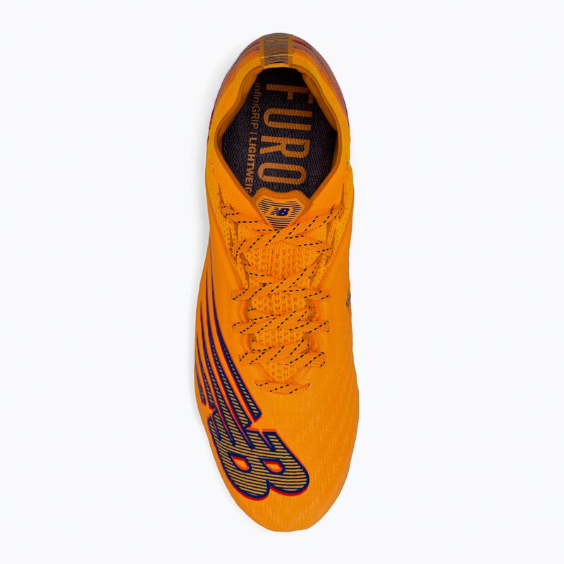 New Balance férfi futballcipő Furon V7 Pro FG narancssárga MSF1FA65.D.105 6