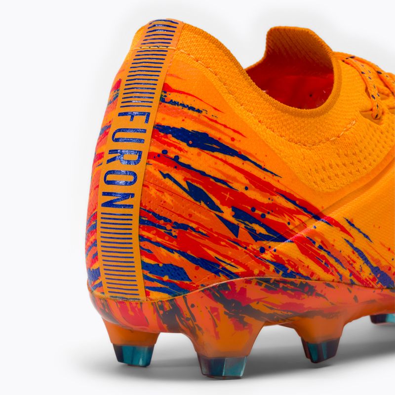 New Balance férfi futballcipő Furon V7 Pro FG narancssárga MSF1FA65.D.105 8