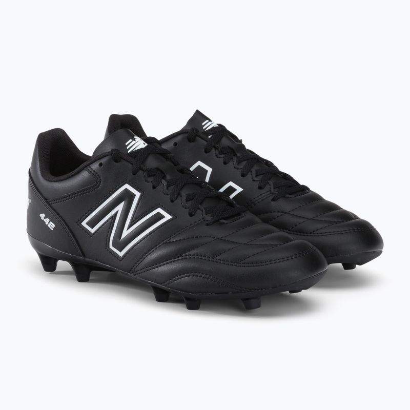 New Balance 442 V2 Academy FG férfi futballcipő fekete MS43FBK2.D.120 4