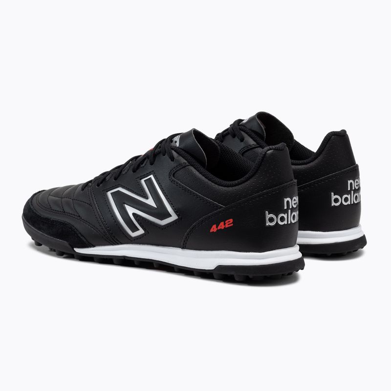 New Balance 442 V2 Team TF férfi futballcipő fekete MS42TBK2.D.070 3