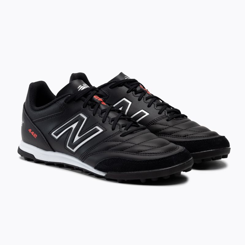 New Balance 442 V2 Team TF férfi futballcipő fekete MS42TBK2.D.070 4