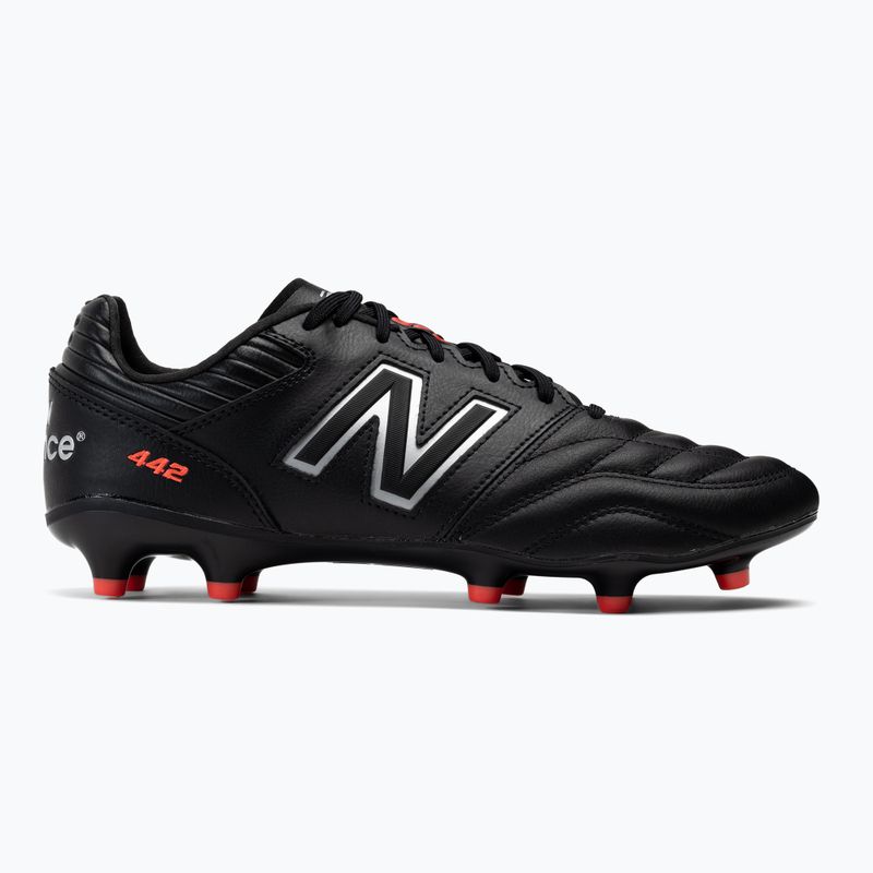 New Balance 442 V2 Pro FG férfi futballcipő fekete MS41FBK2.D.075 2