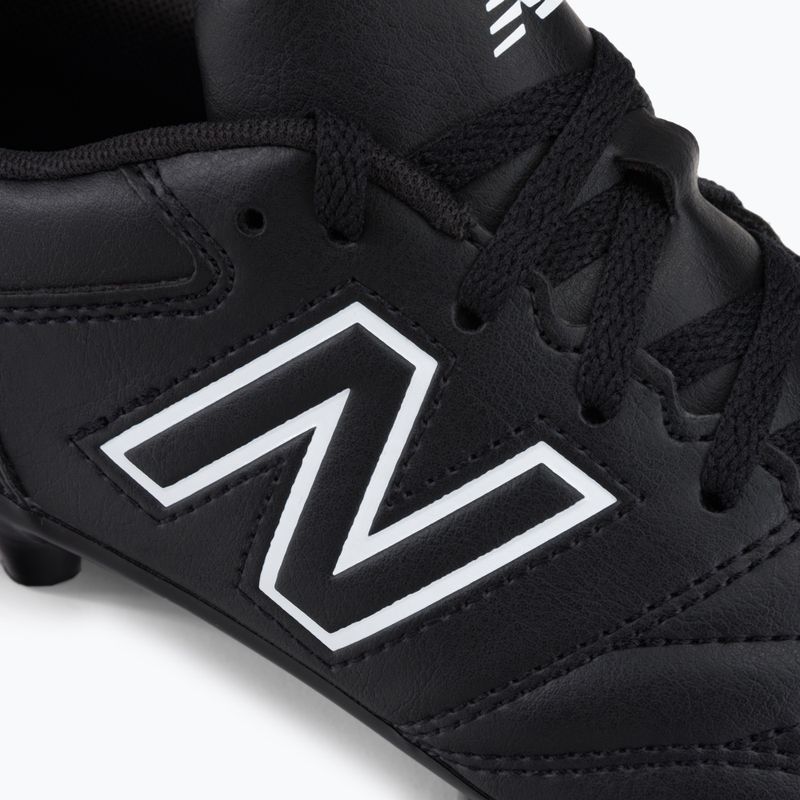 New Balance 442 V2 Academy FG gyermek labdarúgócipő fekete JS43FBK2.M.035 9