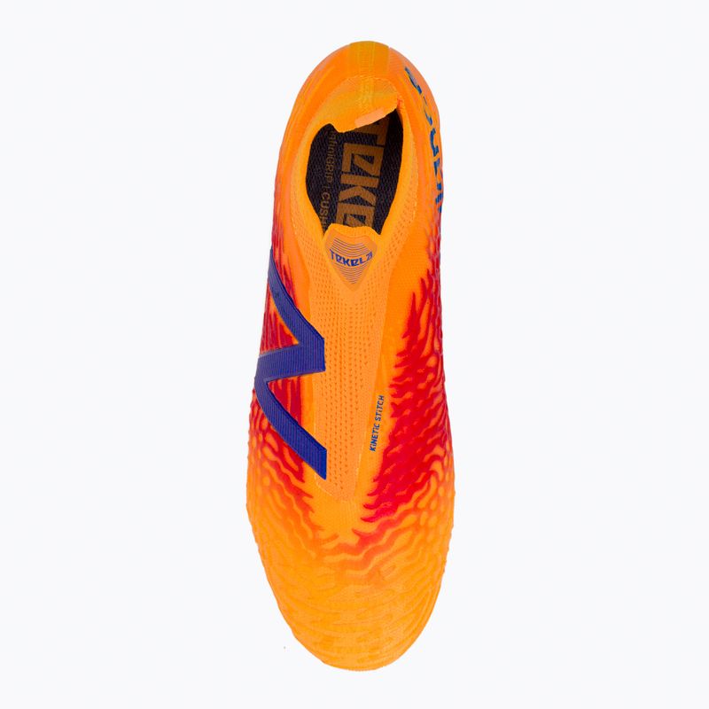 New Balance férfi futballcipő Tekela V3+ Pro FG narancssárga MST1FD35.D.080 6