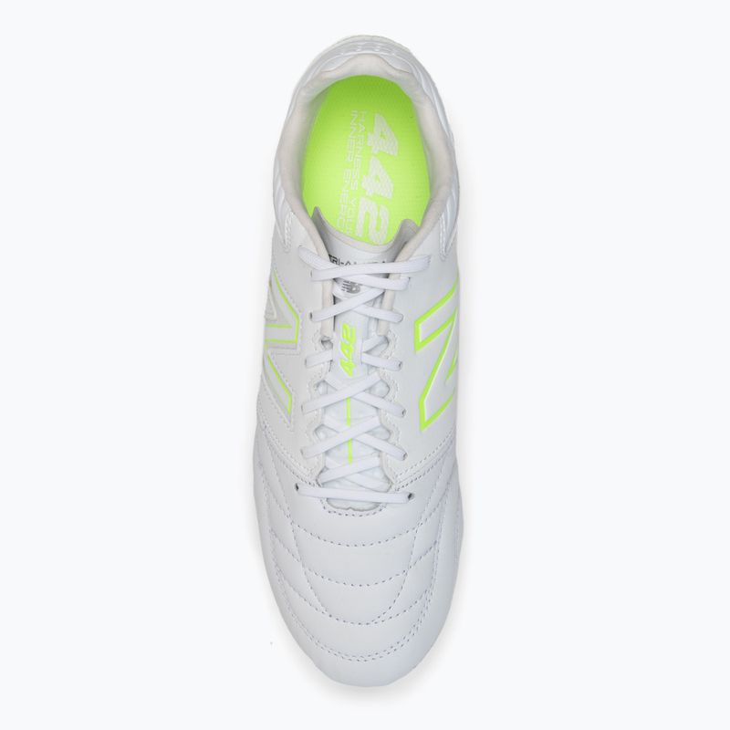 New Balance 442 V2 Pro FG férfi futballcipő fehér MS41FWWW2.D.085 6