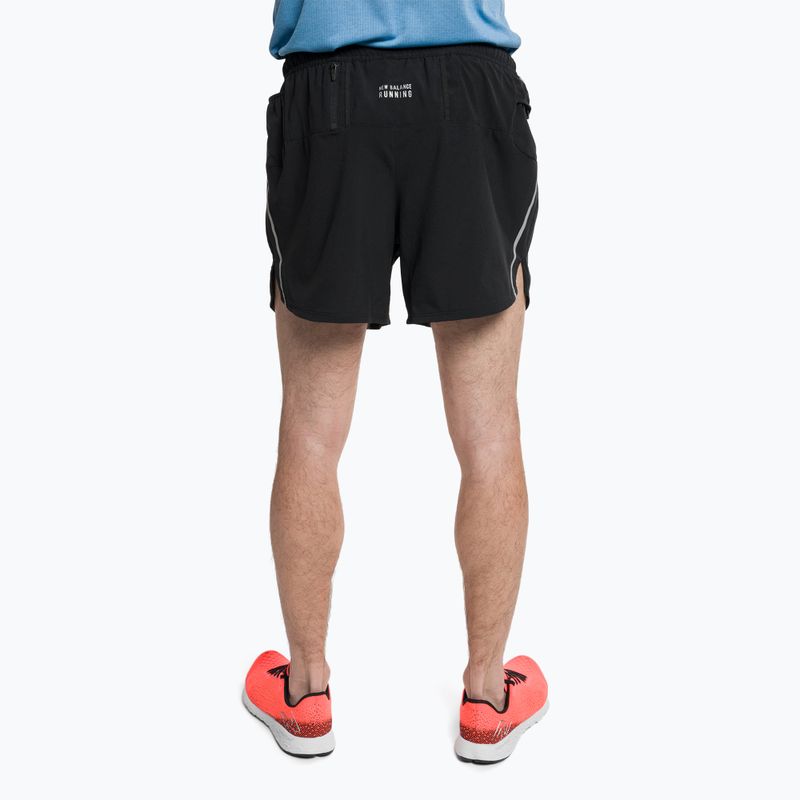 New Balance Impact Run 5" férfi futónadrág fekete MS21268BK 3
