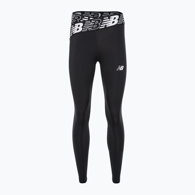 Női edző leggings New Balance Tight Relentless Crossover High Rise fekete NBWP21177Z 5