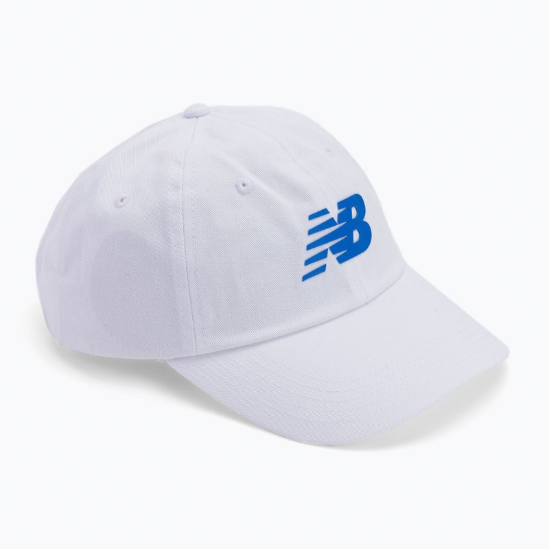 Női New Balance 6 Panel Curved Brim Snap Back sapka fehér NBLAH13010WT.OSZ