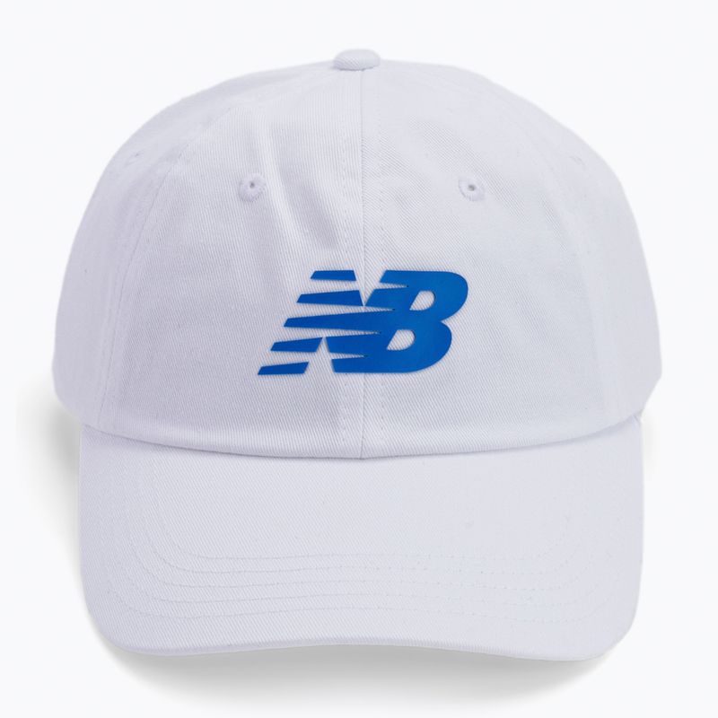 Női New Balance 6 Panel Curved Brim Snap Back sapka fehér NBLAH13010WT.OSZ 4