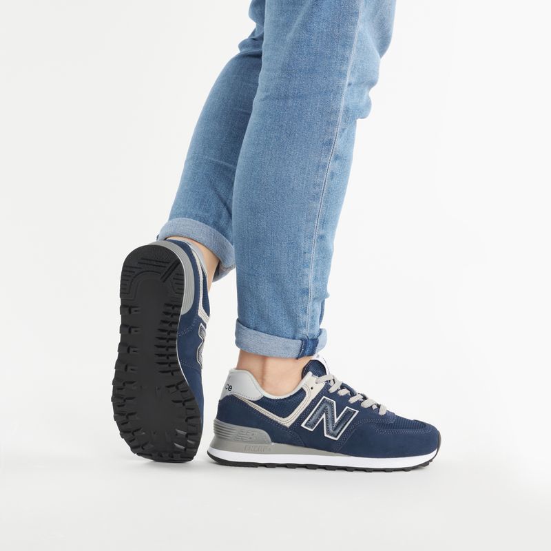 New Balance női cipő WL574 navy 2