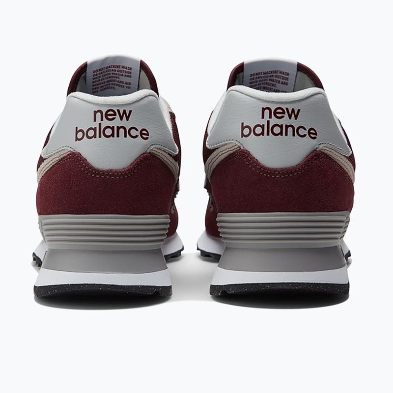 Férfi New Balance 574 piros cipő 6