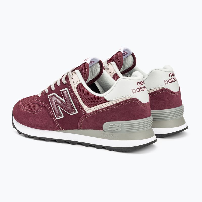 Cipők New Balance 574 burgundy 3