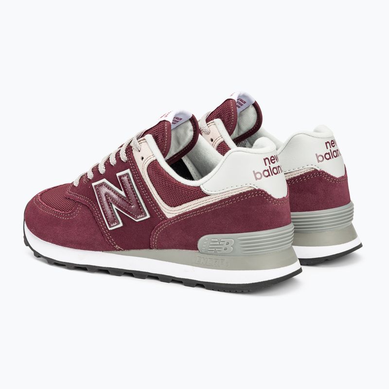 New Balance ML574 bordó férfi cipő 3