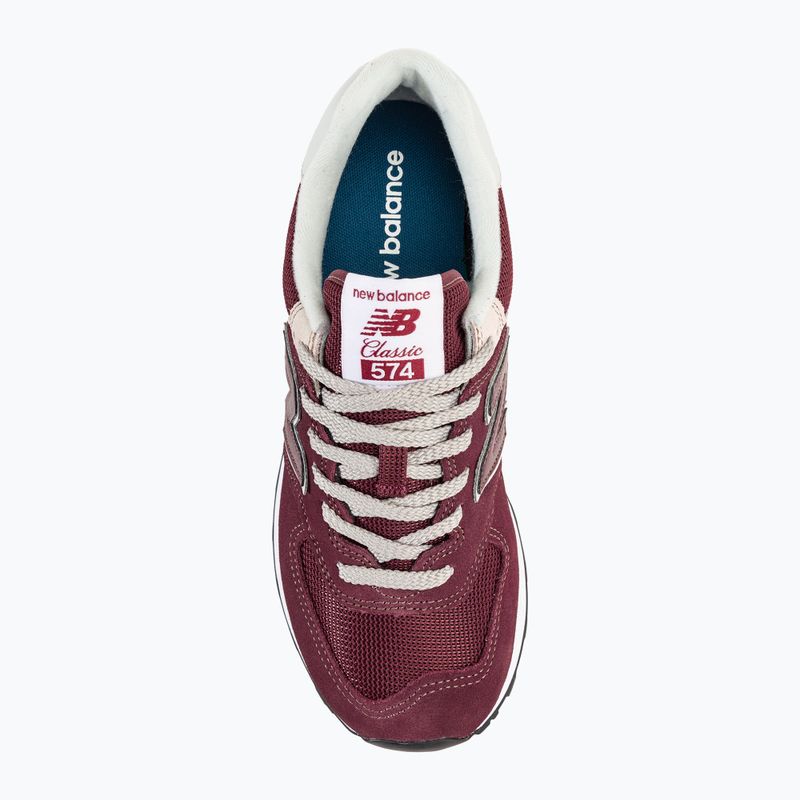 Cipők New Balance 574 burgundy 6