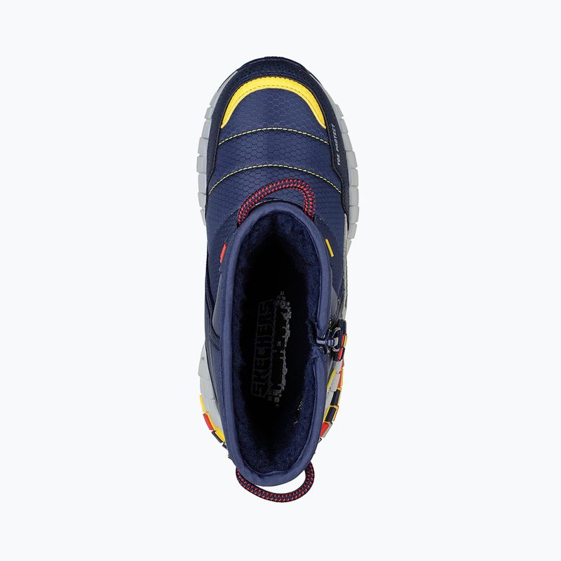 SKECHERS gyerek túrabakancs Mega-Craft Cuboforce navy/red 3