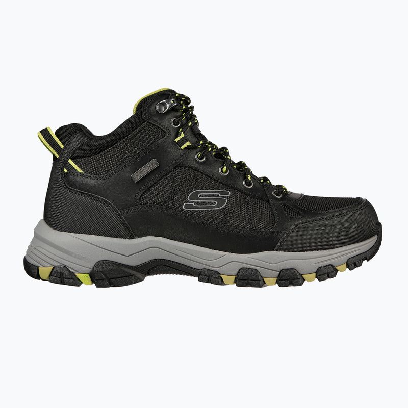 SKECHERS Selmen Melano férfi túracipő fekete 8