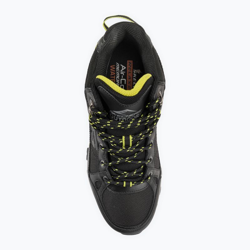 SKECHERS Selmen Melano férfi túracipő fekete 6