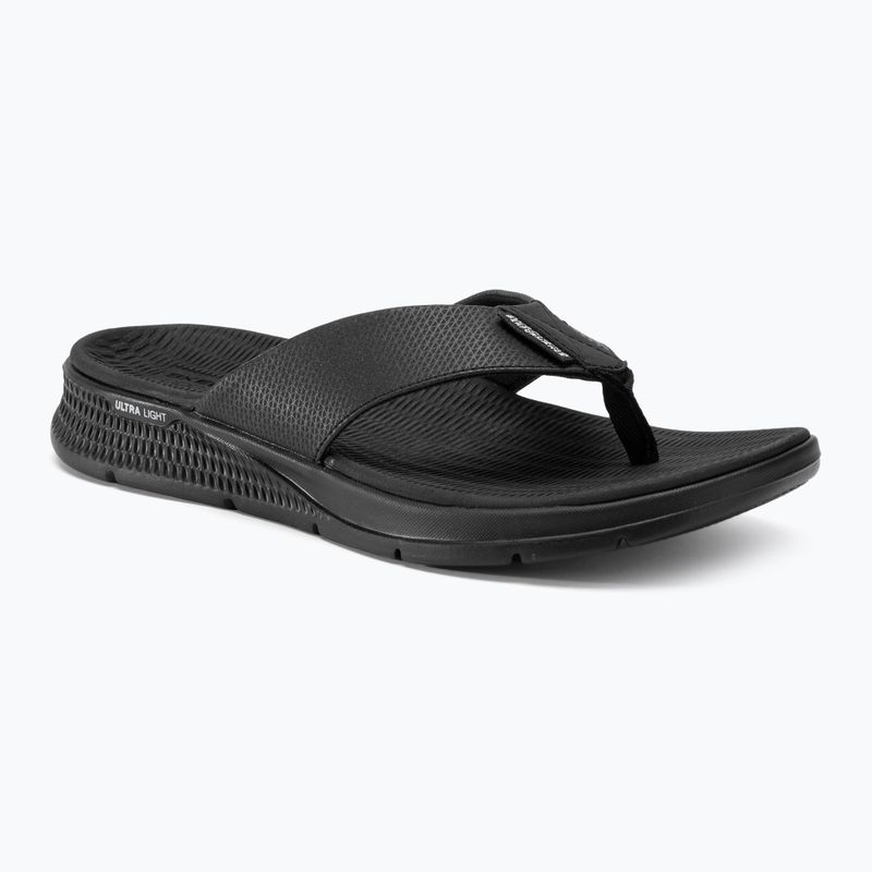 Férfi flop-flop papucs SKCHERS Go Consistent Sandal Synthwave black