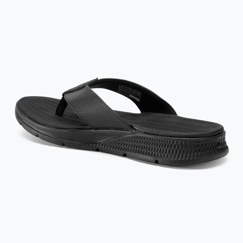 Férfi flop-flop papucs SKCHERS Go Consistent Sandal Synthwave black 3